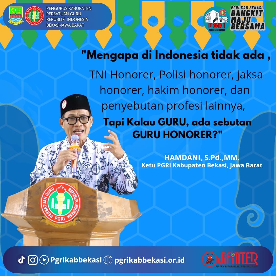 Mengapa istilah Honorer hanya kepada Guru ?